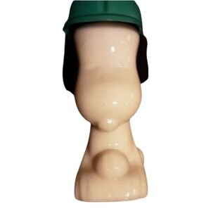 Vintage Avon‎ Snoopy Excalibur Aftershave in Milk Glass Bottle SKUH048